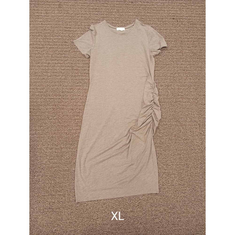 Treasure Bound Grey Cinch T-shirt Dress